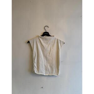 Reformation White Sleeveless Top